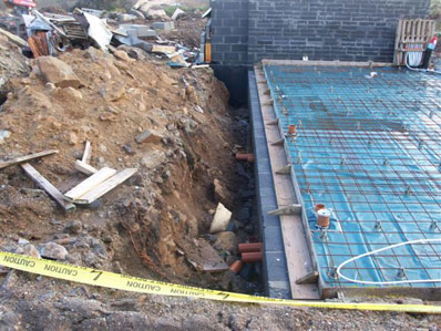 Foundations laid by RBS Groundworks